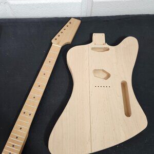 Unfinished Firebird Style Guitar DIY Kit